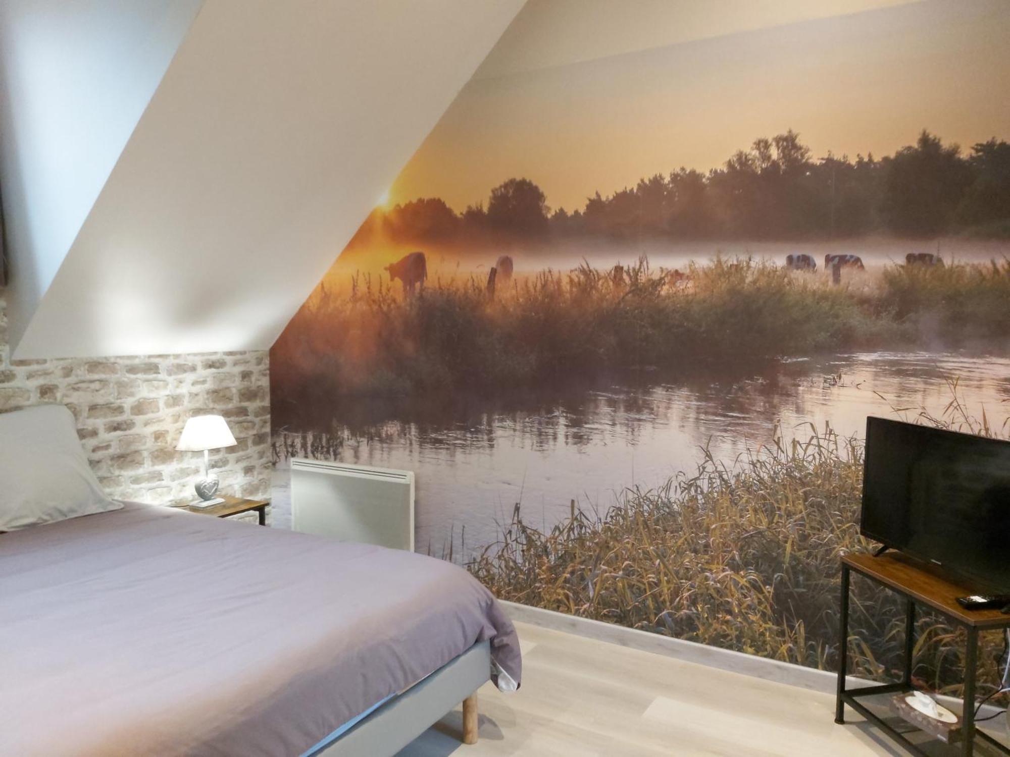 Le Bonheur Des Plumes Bed & Breakfast Montmartin-en-Graignes Eksteriør bilde